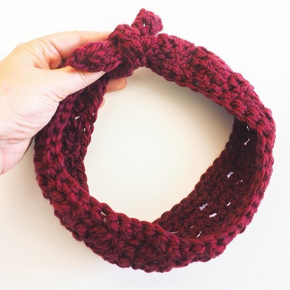Crochet Cozy Fall Headband Pattern