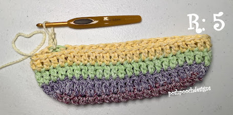 Crochet Lunch Tote Bag