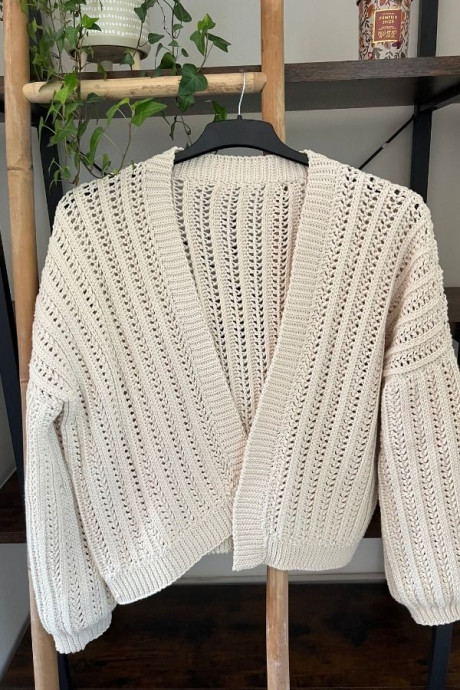 Crochet Acres Grove Cardigan - Cozy Fashion with Detailed Crochet Instructions