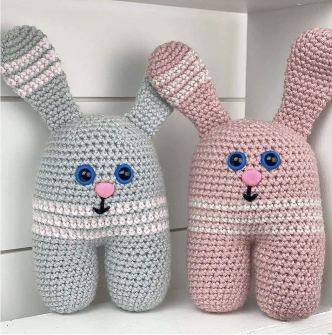 Easy Amigurumi Bunny