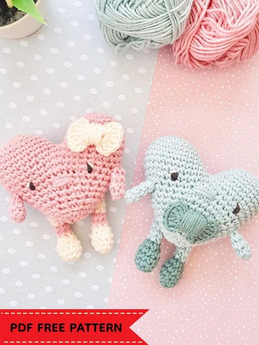 Crochet Sweetheart Amigurumi