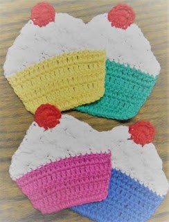 Crochet Cupcake Coasters: Craft Your Adorable Kitchen Decor with This Easy Pattern