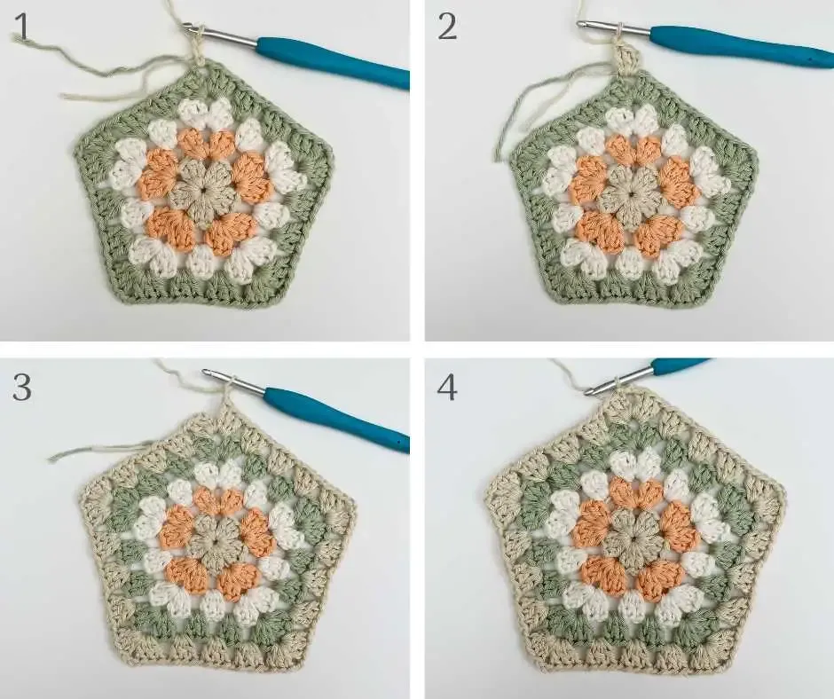 How to Crochet a Stylish Pentagon Granny Square: A Step-by-Step Guide