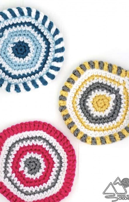 Boho Crochet Coaster Free Pattern
