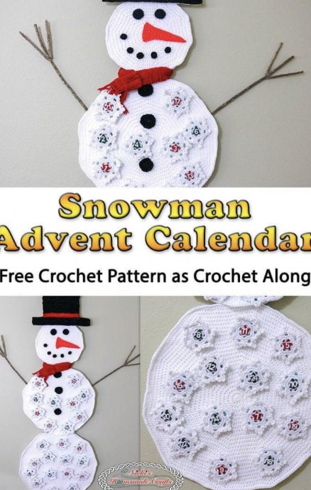 Create a Charming Crochet Snowman Advent Calendar for the Festive Season Create a Charming Crochet Snowman Advent Calendar for the Festive Season