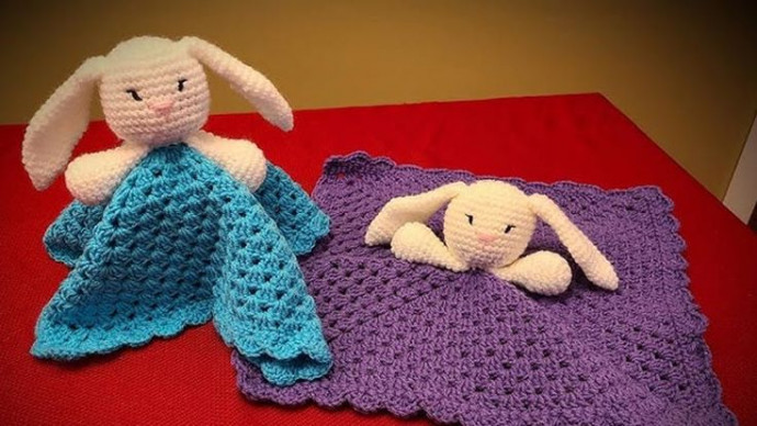 Crochet Bunny Blanket Crochet Bunny Blanket