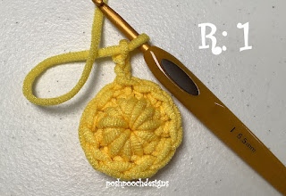 Crochet Citrus Kitchen Scrubbers