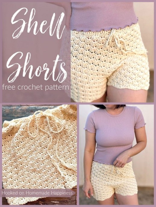 Super Cute Shell Shorts