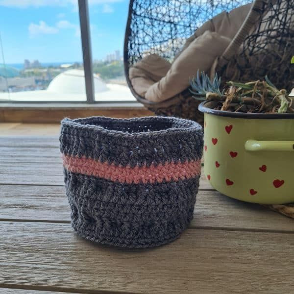 Crochet Smokey Basket