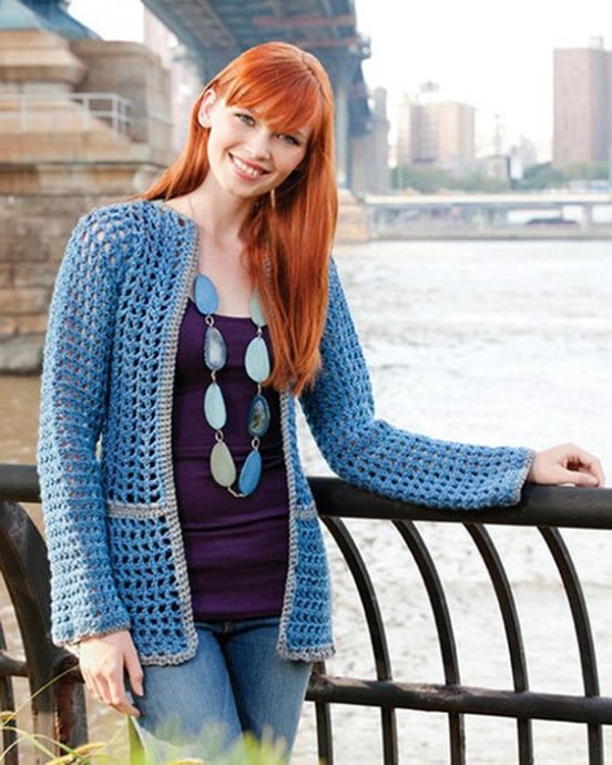 Crochet Any Day Cardigan