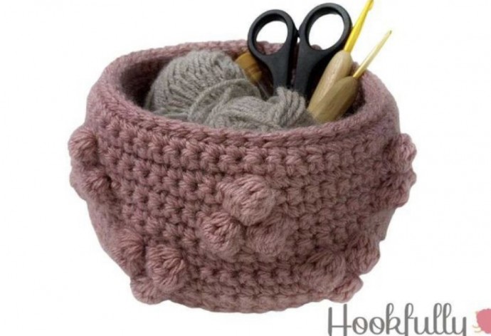 Crochet Geo Chunky Basket