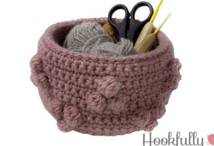 Crochet Geo Chunky Basket