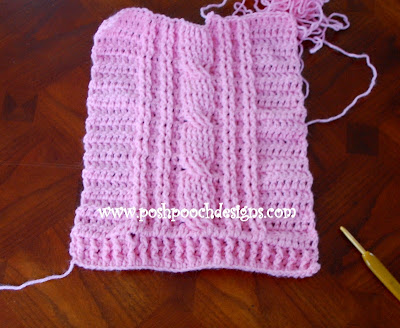 Crochet Cable Stitch Square Hat With Pom Poms &ndash; A Cozy and Stylish Accessory for Chilly Weather