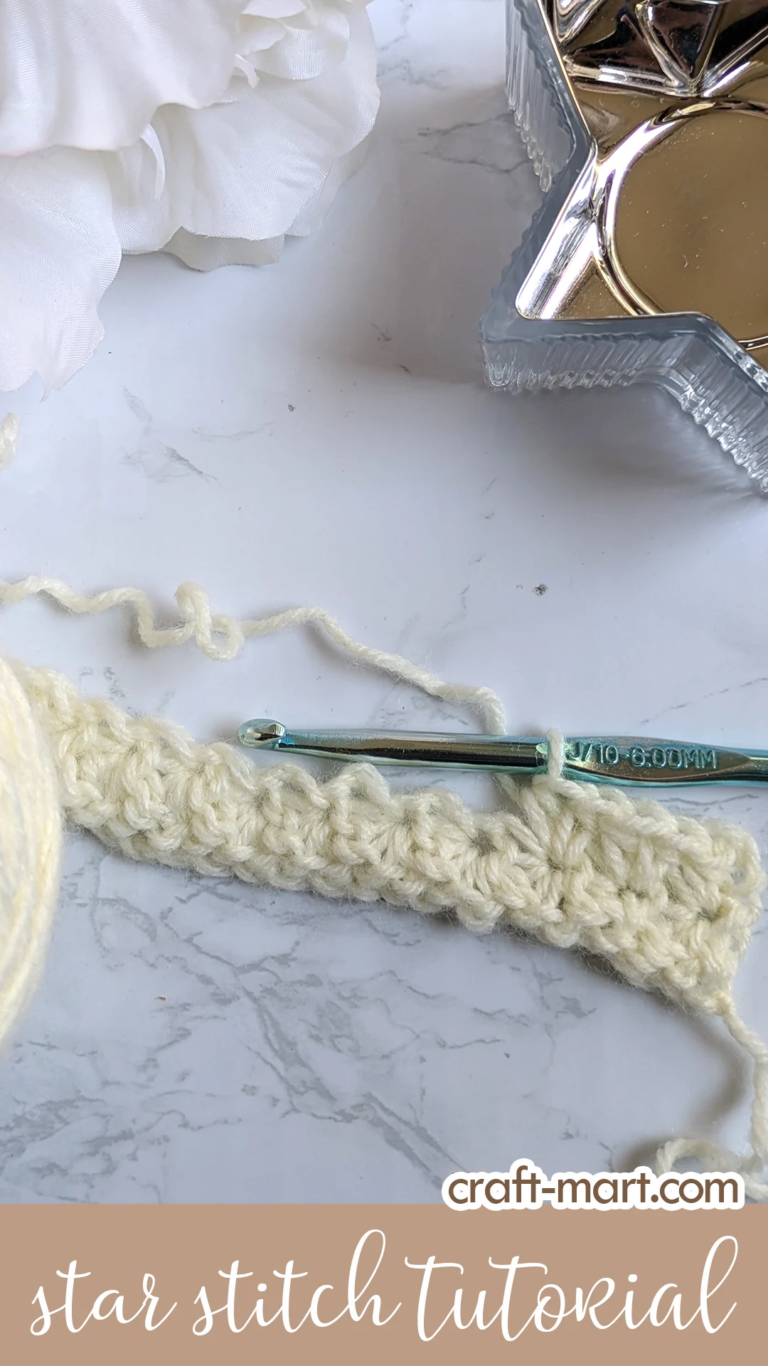 Create a Beautiful Crochet Baby Blanket with Simple Star Stitch Pattern