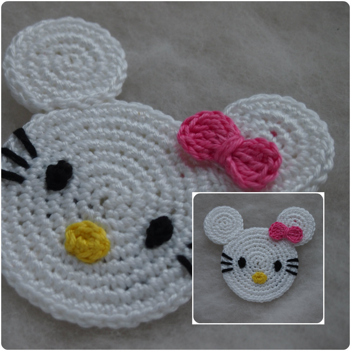 Create Your Own Adorable Amigurumi Hello Mouse with This Easy Crochet Pattern