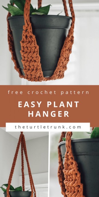 Crochet Plant Hanger (Free Pattern)