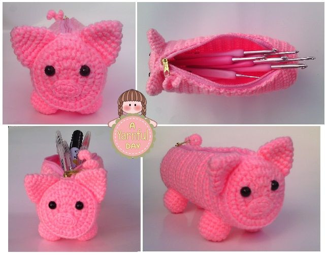 Create Your Own Adorable Crochet Piggy Pouch: A Fun and Practical Accessory for Everyday Use