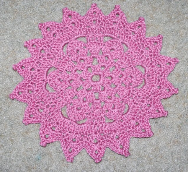 Crochet Picot Points Doily