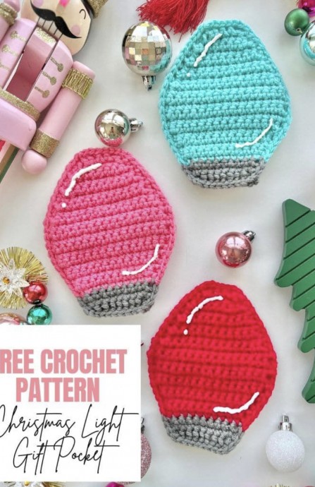 Unique Crochet Christmas Light Gift Holder: A Whimsical Holiday Craft Unique Crochet Christmas Light Gift Holder: A Whimsical Holiday Craft