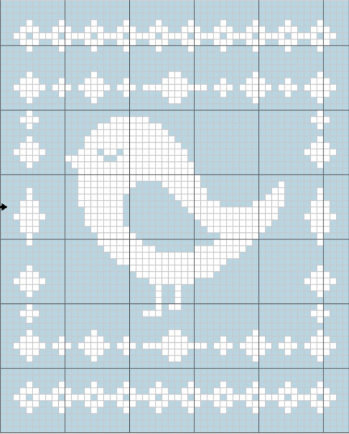 Crochet Filet Birdie Blanket Pattern for Cozy and Charming Crafting