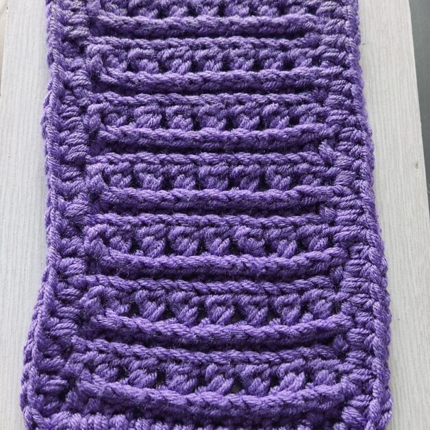 Crochet Ribbed Headband
