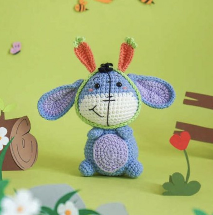 Crochet Cute Donkey
