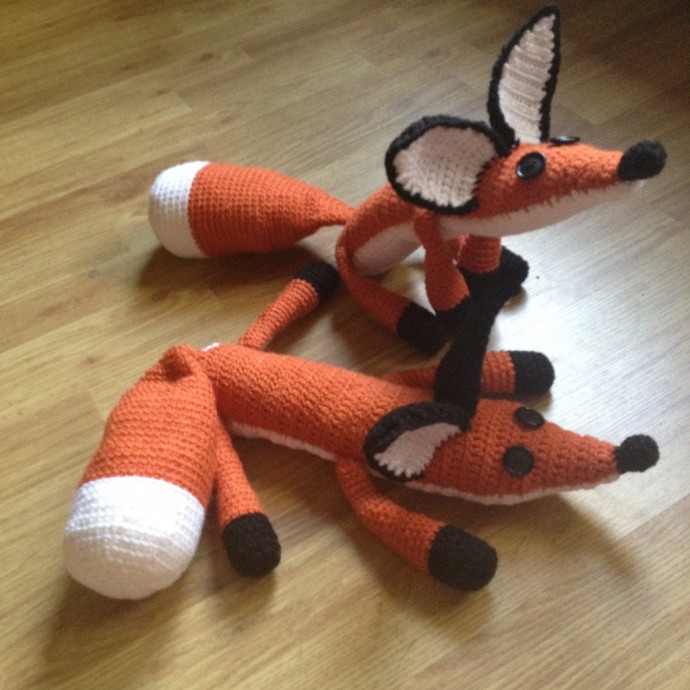 Create Your Own Crochet Plush The Fox from The Little Prince - Step-by-Step Guide